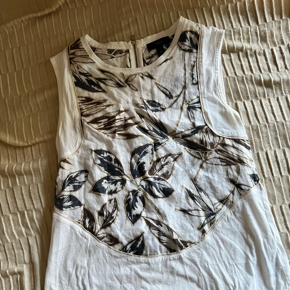 J crew floral vest, size xs - Picture 2 of 2